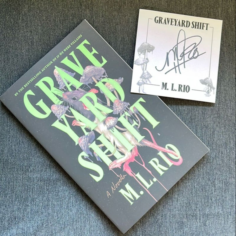 Graveyard Shift & Signed Book Plate