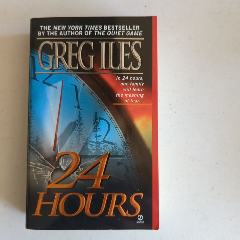 Greg Iles paperbacks X 3: Dead Sleep, 24 Hours, Third Degree 