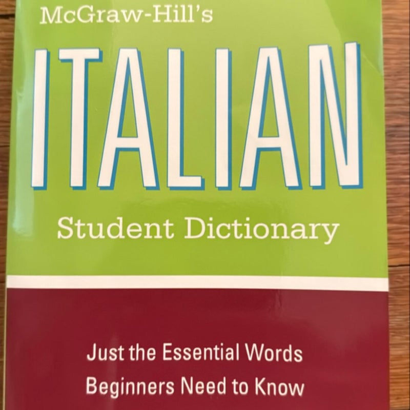 McGraw-Hill's Italian Student Dictionary