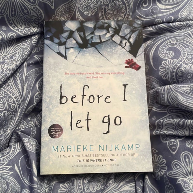 Before I Let Go