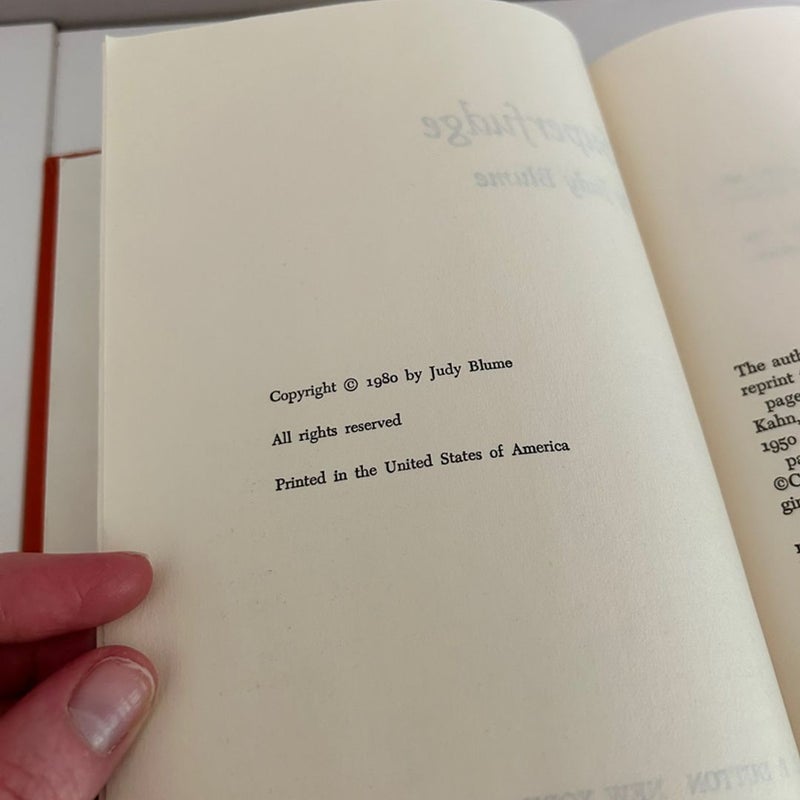 Superfudge (first edition)
