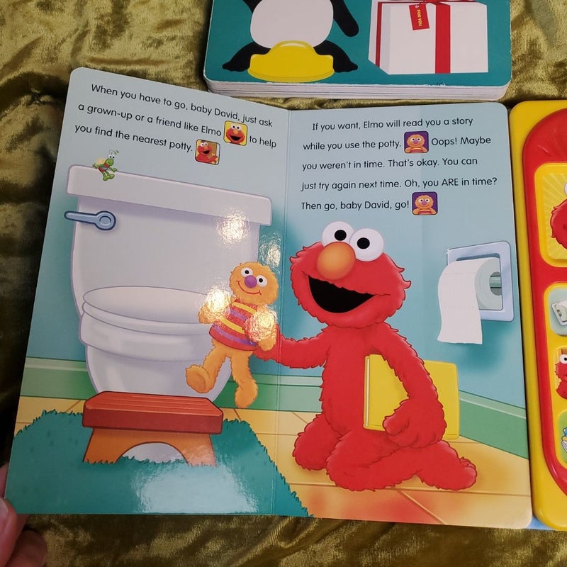 2 Children's Potty Training Board Books