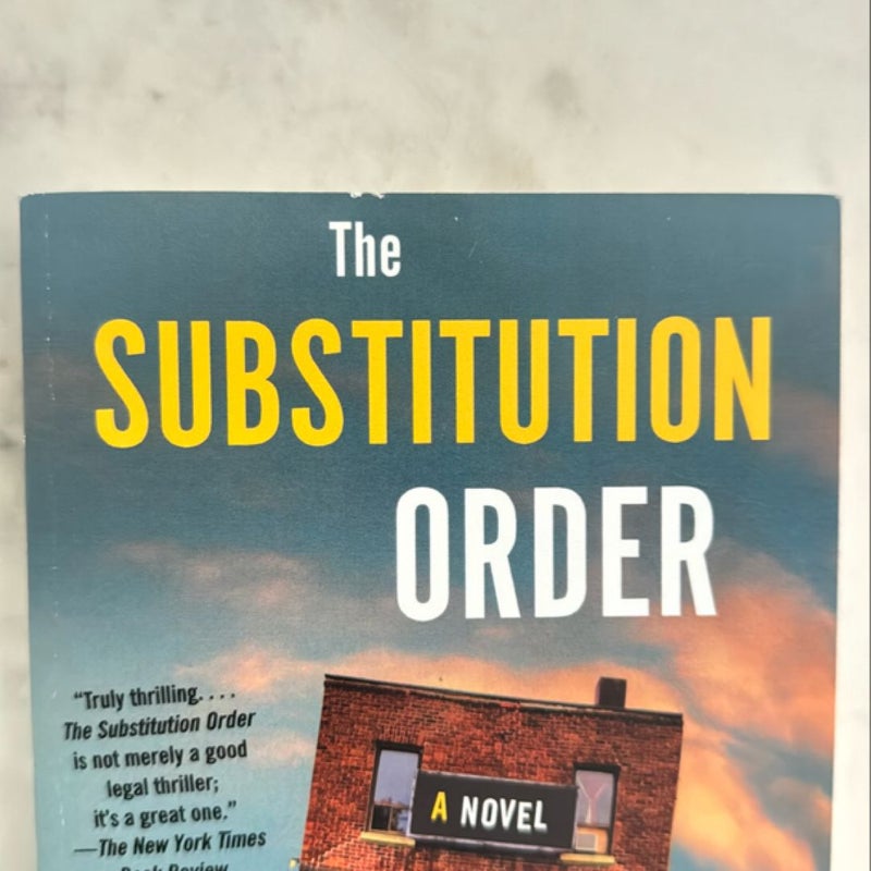 The Substitution Order