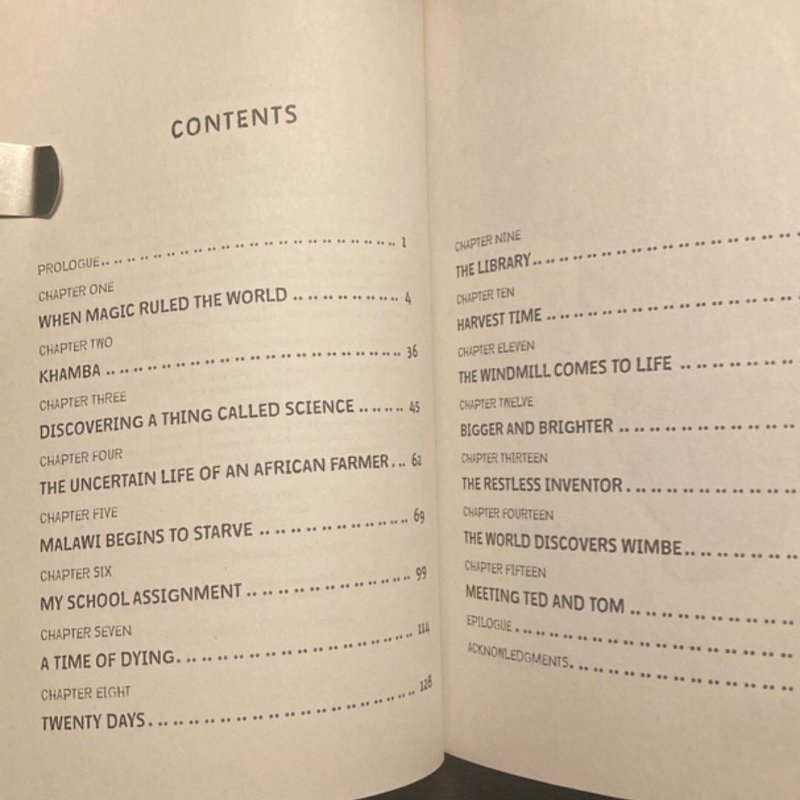 The Boy Who Harnessed the Wind