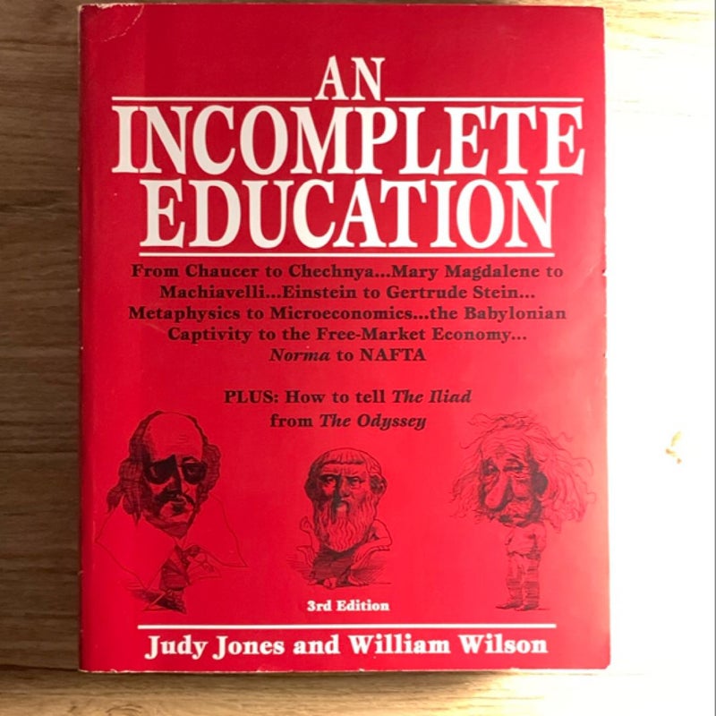 An Incomplete Education 