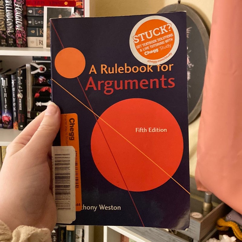 A Rulebook for Arguments