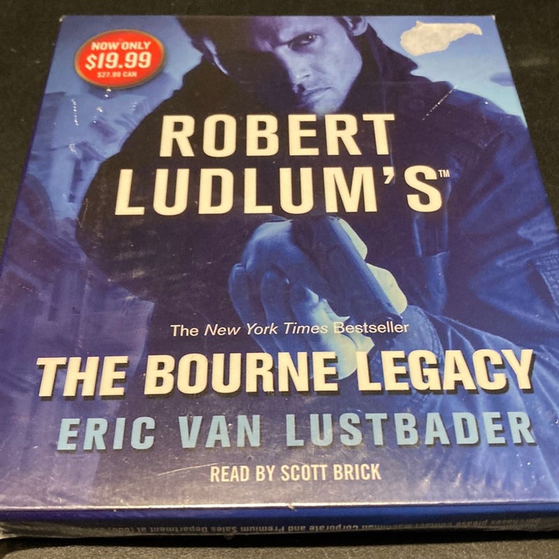 Audiobook on CD,  Robert Ludlum’s The Bourne Legacy