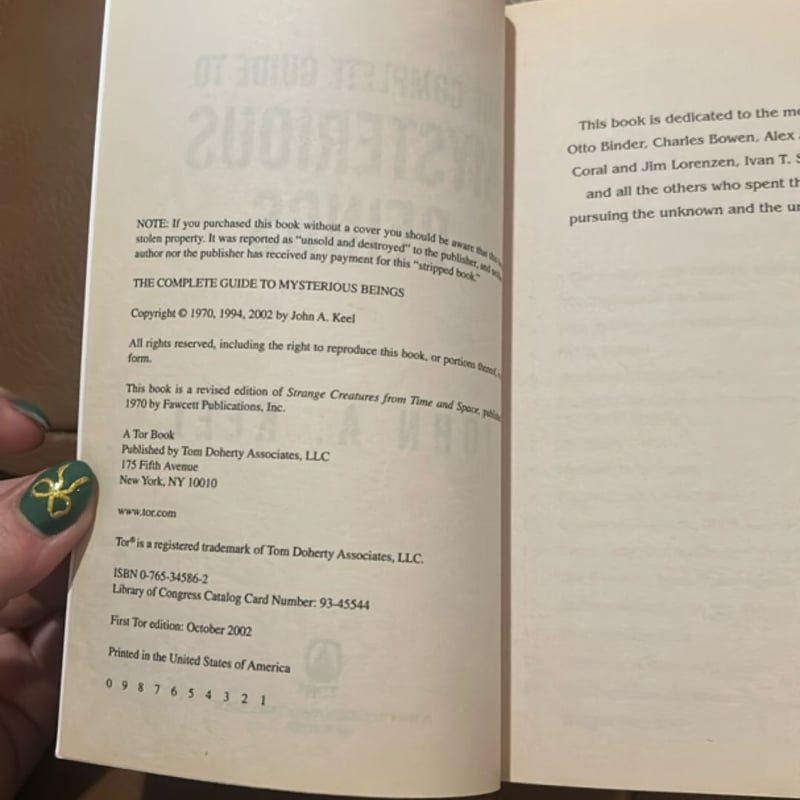 The Complete Guide to Mysterious Beings