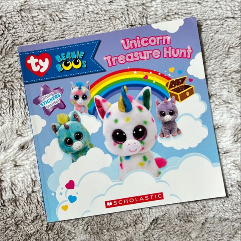 Unicorn Treasure Hunt (Beanie Boos: Storybook with Stickers)