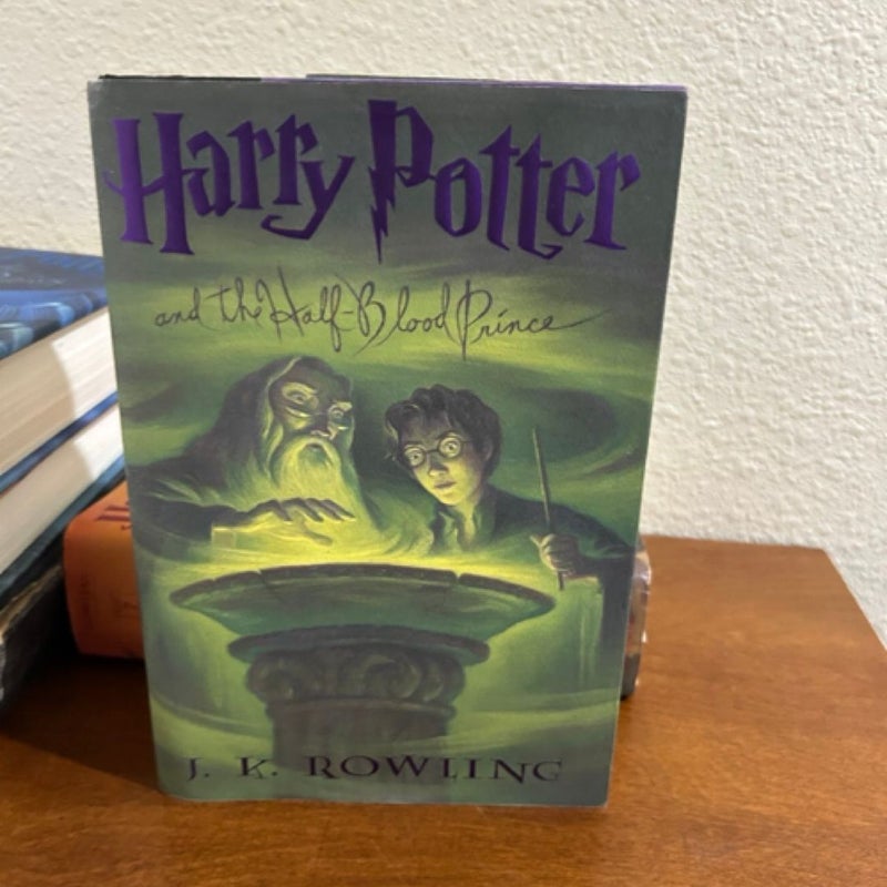 Harry Potter hardback books 4-7