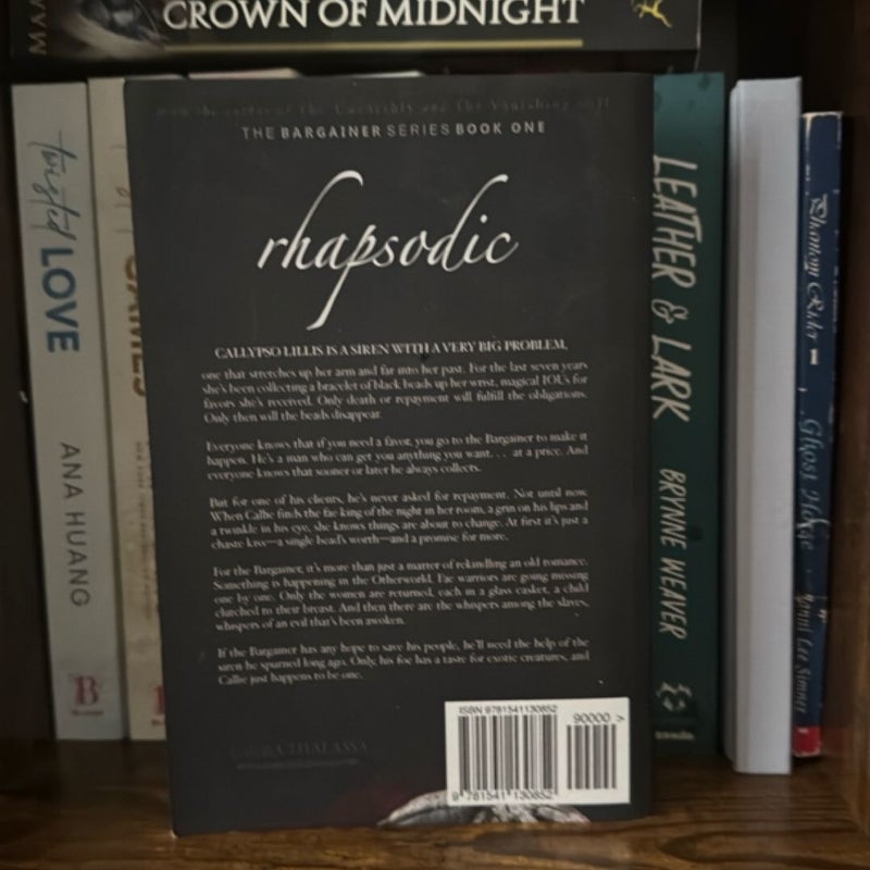 Rhapsodic (The Bargainers Series Book One) 
