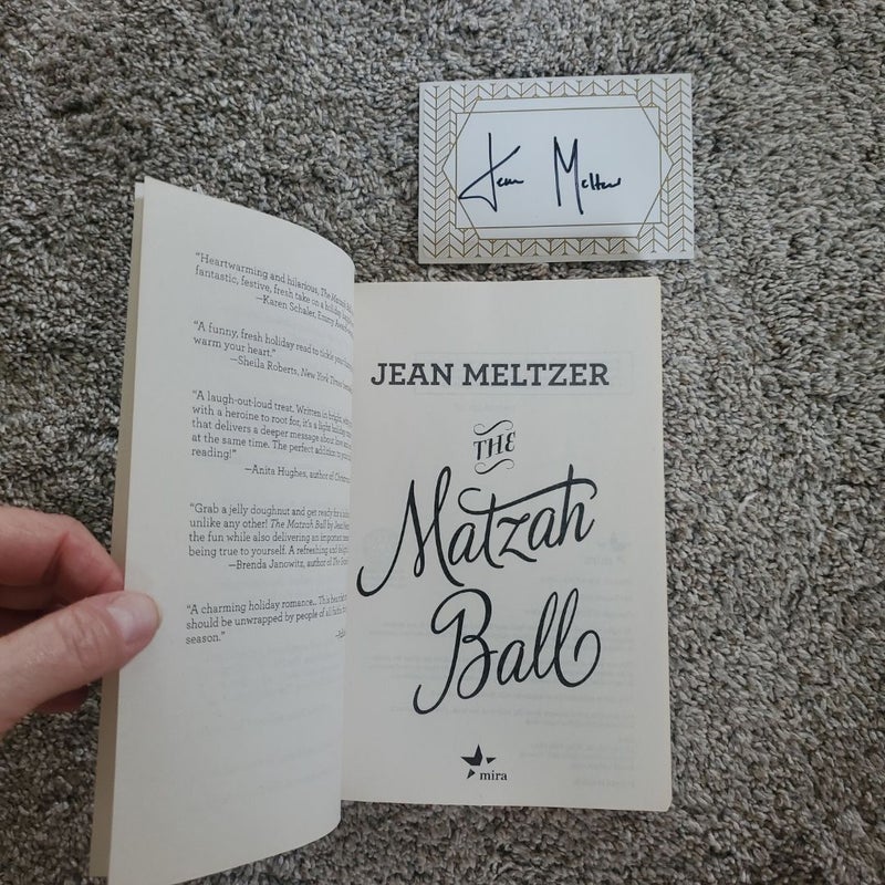 The Matzah Ball (Signed Bookplate)