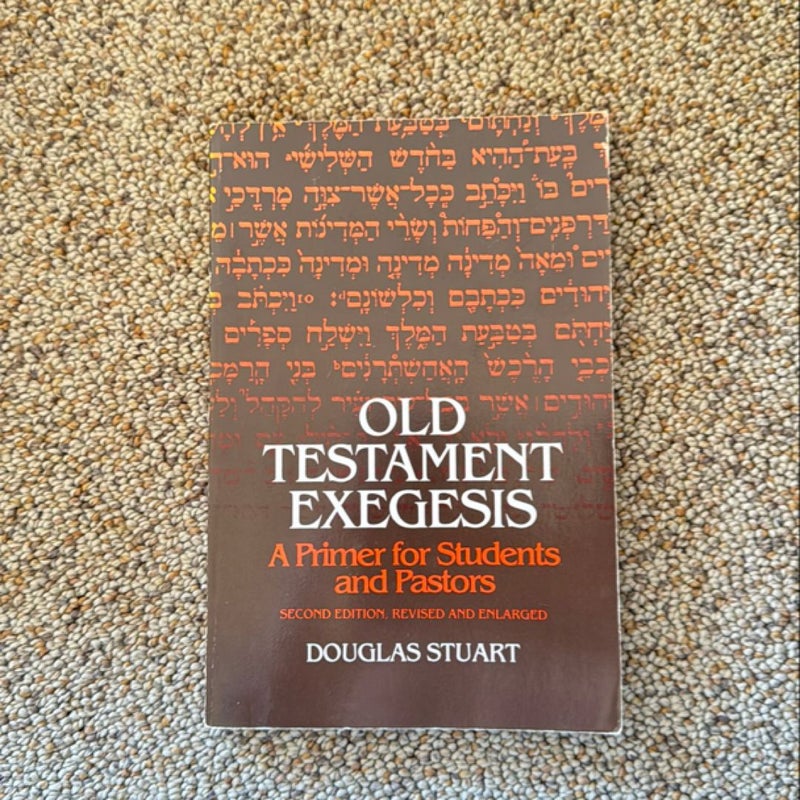 Old Testament Exegesis