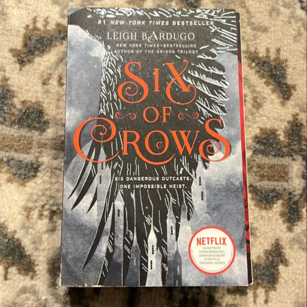 Owlcrate six of crows crooked kingdom by Leigh Bardugo, Hardcover