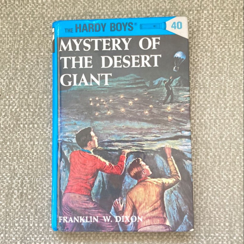 Hardy Boys 40: Mystery of the Desert Giant