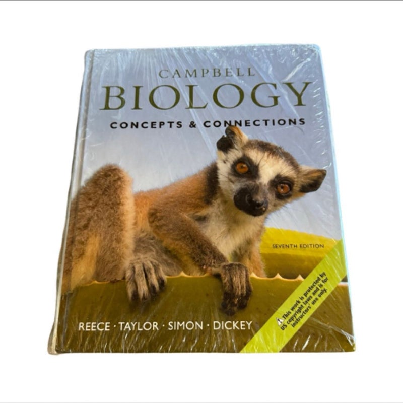 Campbell Biology Concepts and Connections  7th Edition Textbook