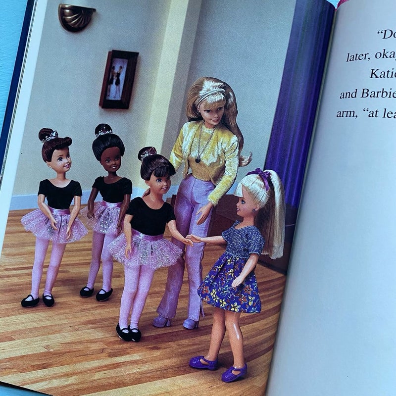 90s Barbie Book: A Special Ballerina hardcover picture book 