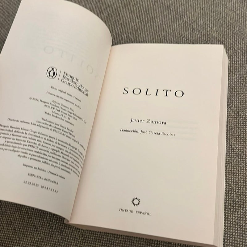 Solito (Spanish Edition)