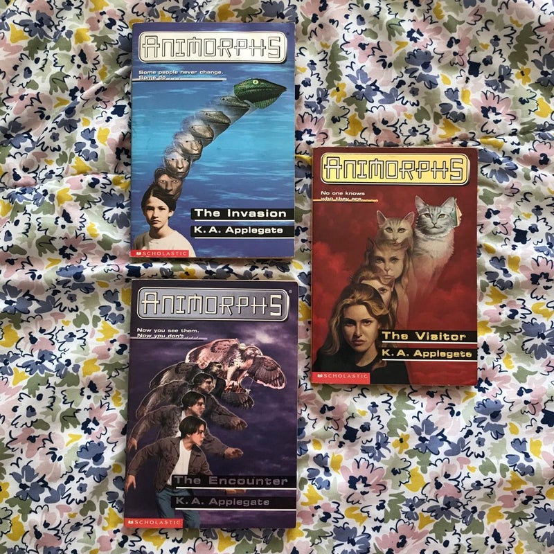 Animorphs 3-Book Collection (The Invasion, The Visitor, & The Encounter)