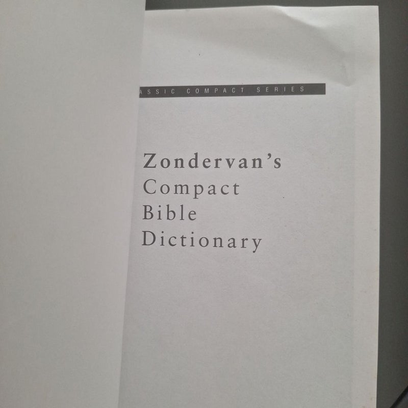 Zondervan's Compact Bible Dictionary