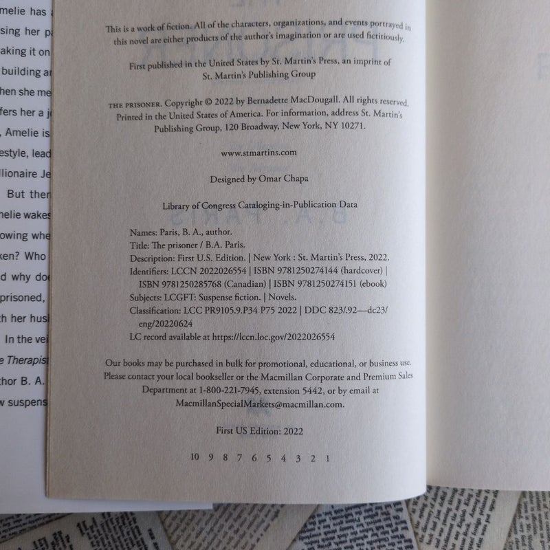The Prisoner (First Edition)