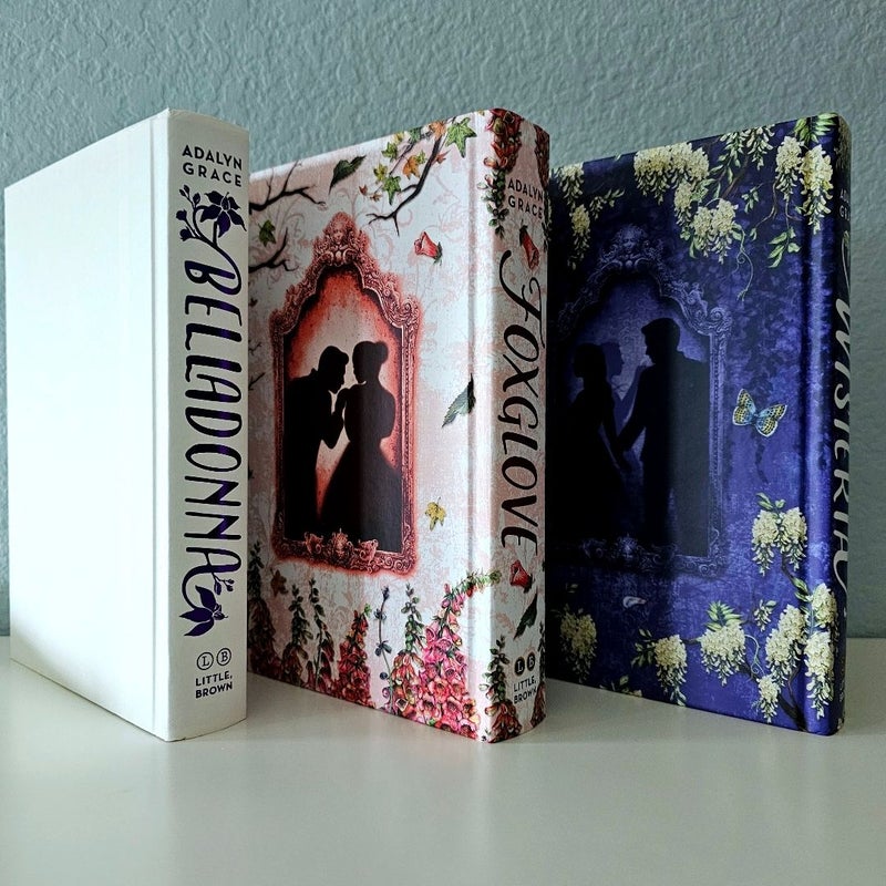 Belladonna Series & Foxglove & Wisteria (Signed) Adalyn Grace FIRST Edition Hardcovers