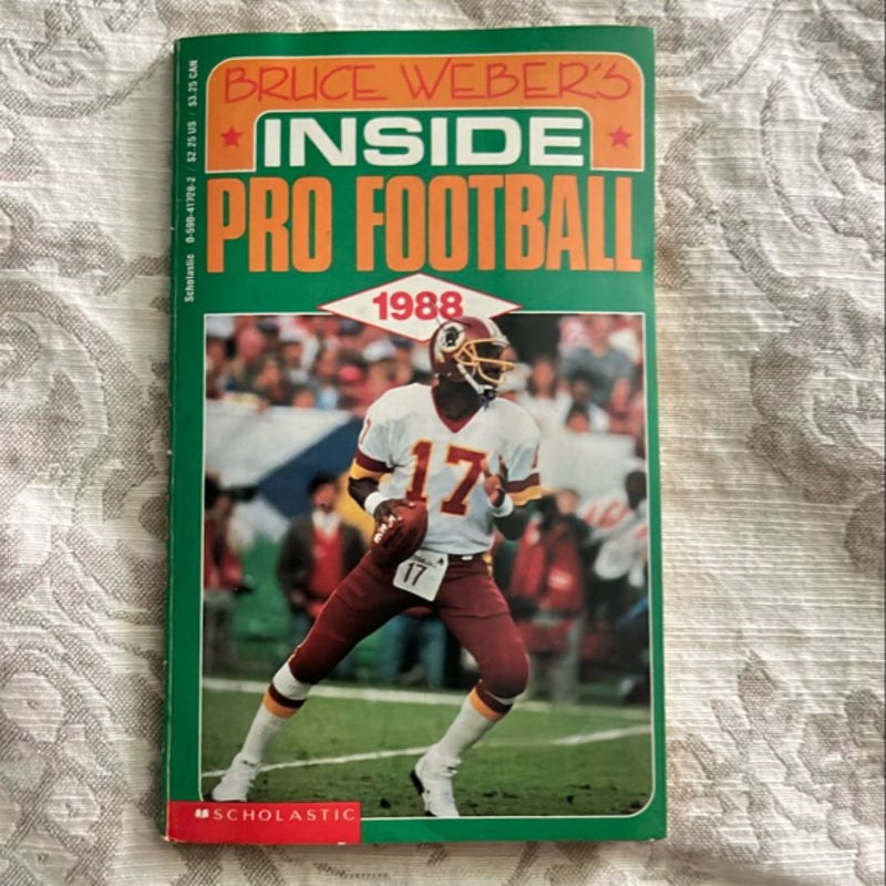 Bruce Weber’s Inside Pro Football 1988