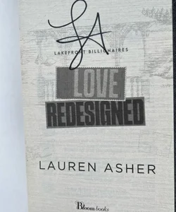 Love Redesigned by Lauren Asher signed