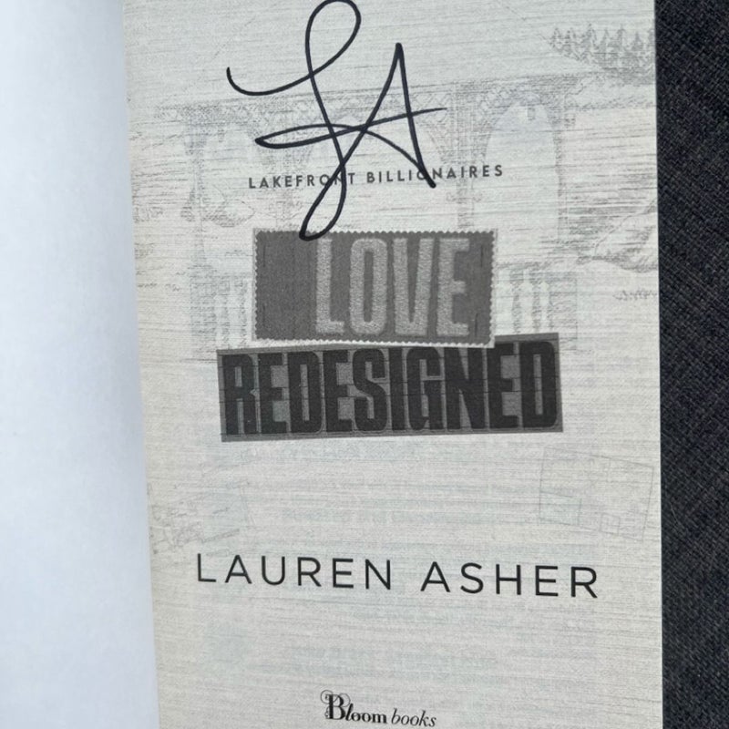 Love Redesigned by Lauren Asher signed