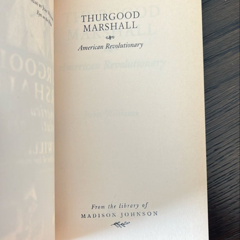 Thurgood Marshall