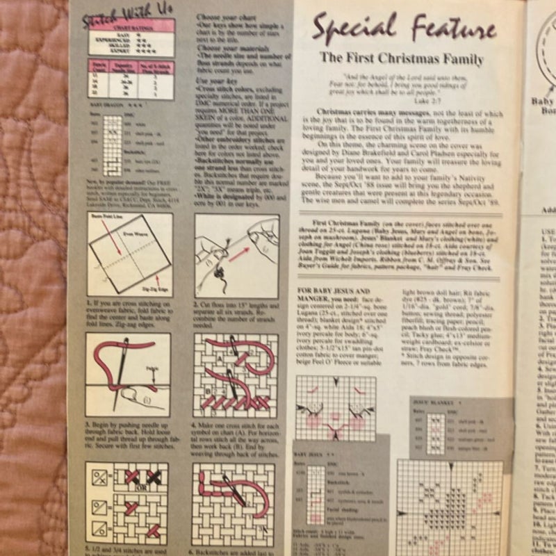 Cross Stitch & Country Crafts Magazine (Sept/Oct 1987)