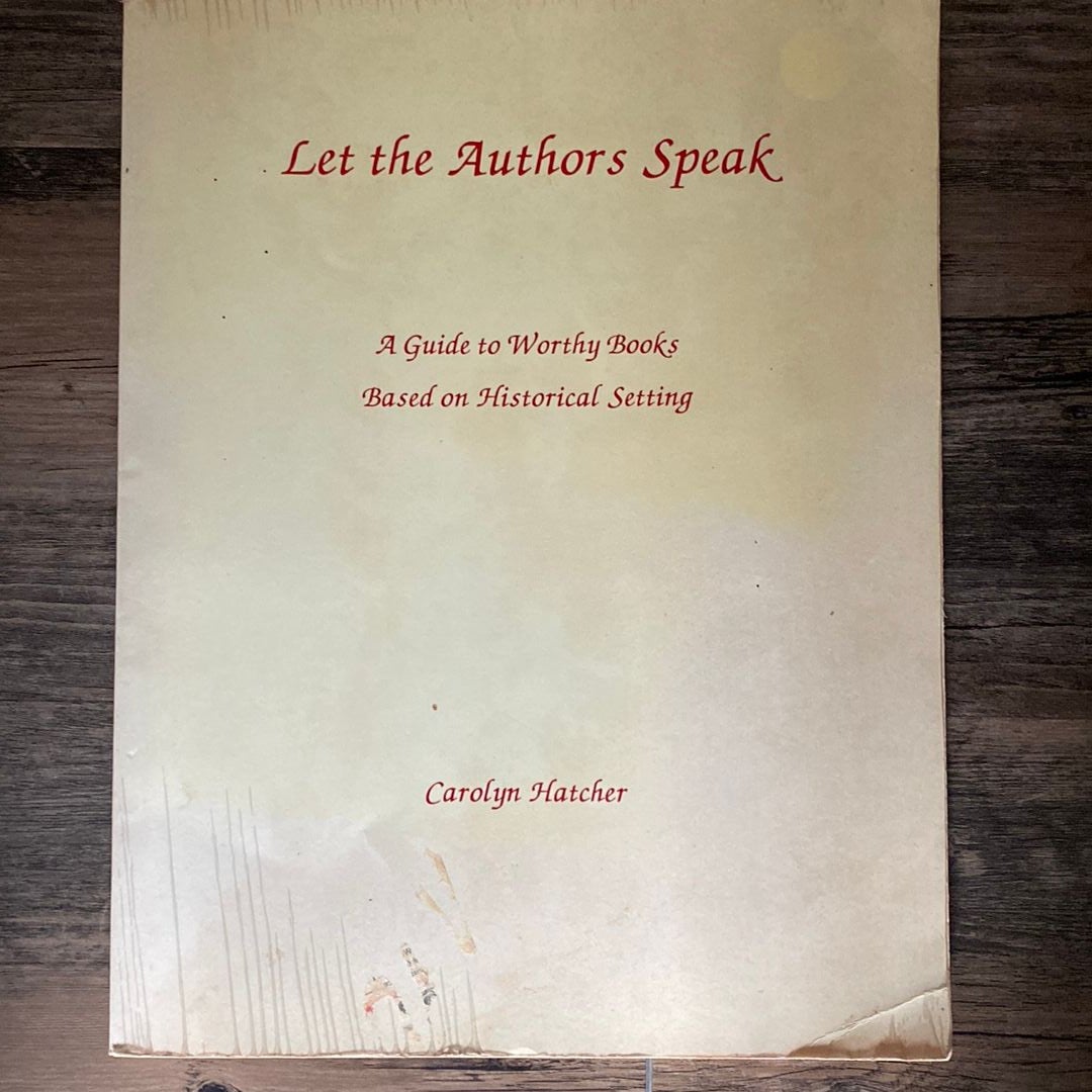 Let the Authors Speak