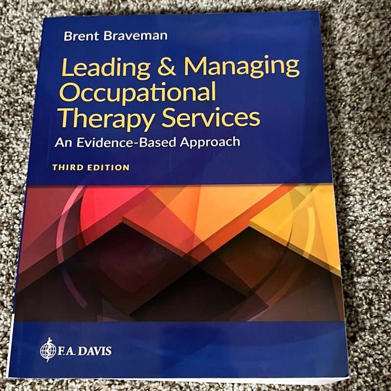 Leading and Managing Occupational Therapy Services