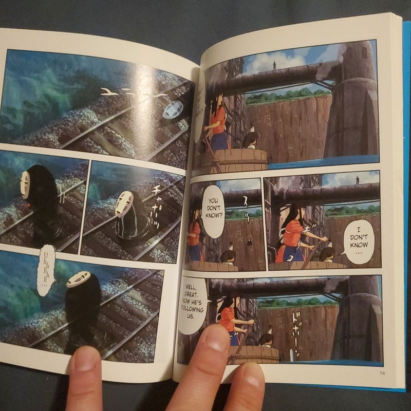 Spirited Away Film Comic, Vol. 1,4,5