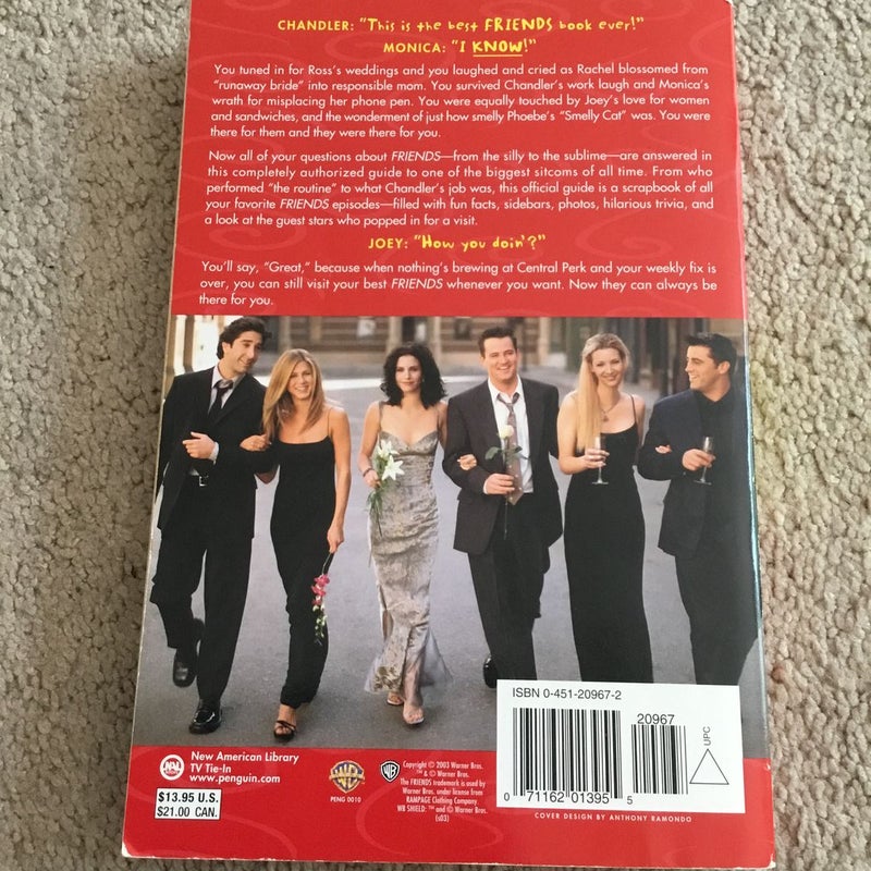 Friends TV show book