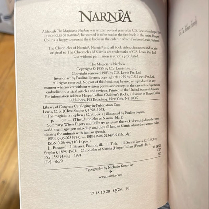 The Chronicles of Narnia Movie Tie-In 7-Book Box Set