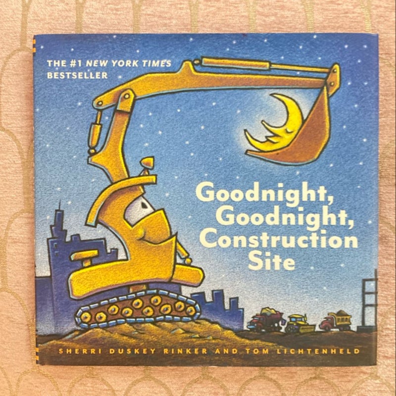 Goodnight, Goodnight Construction Site (Hardcover Books for Toddlers, Preschool Books for Kids)