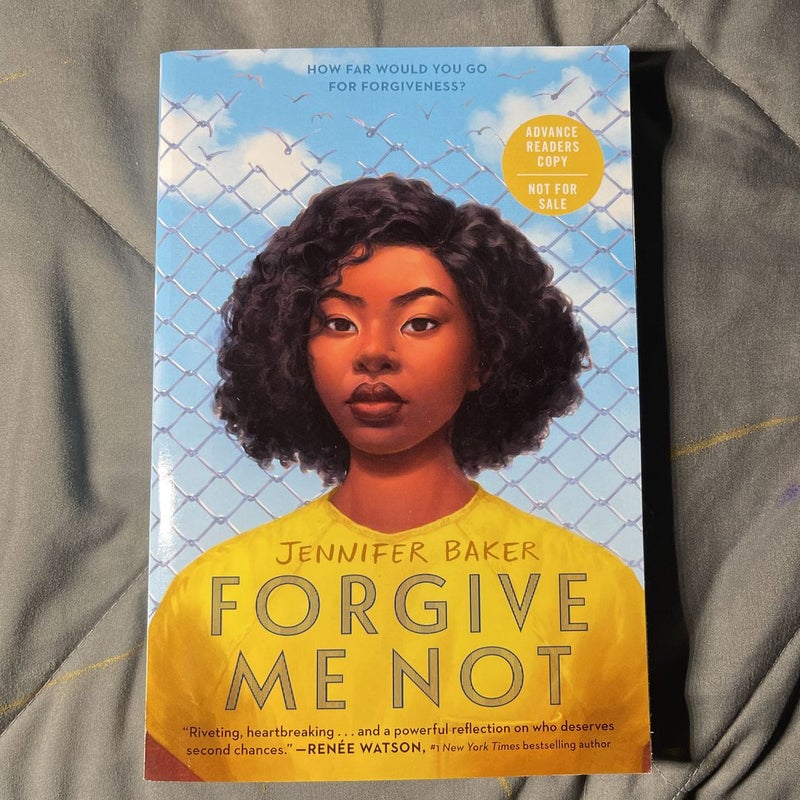 Forgive Me Not (arc) by Jennifer Baker, Paperback | Pangobooks