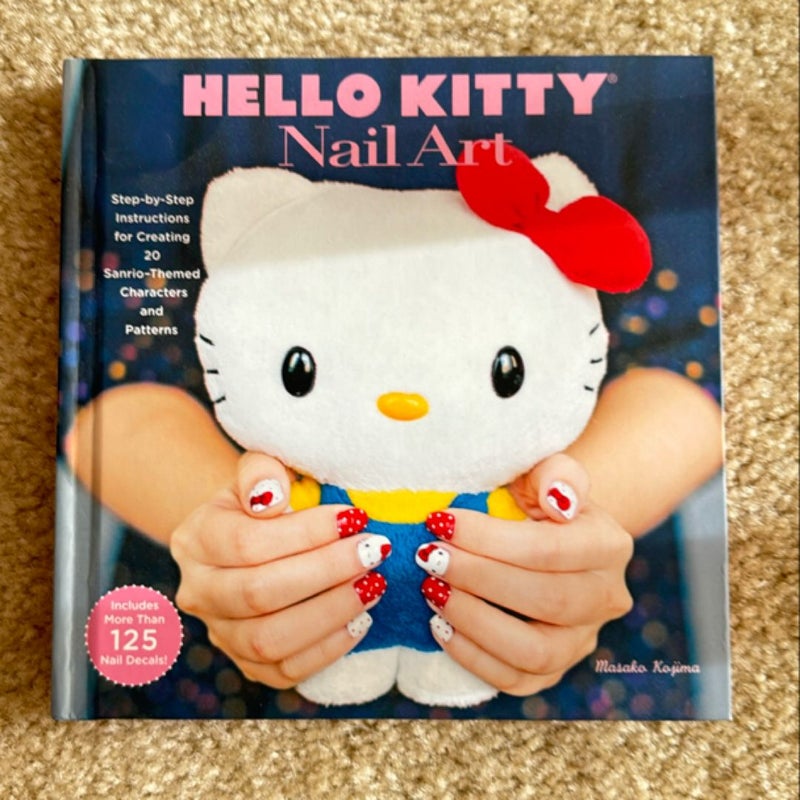 Hello Kitty Nail Art