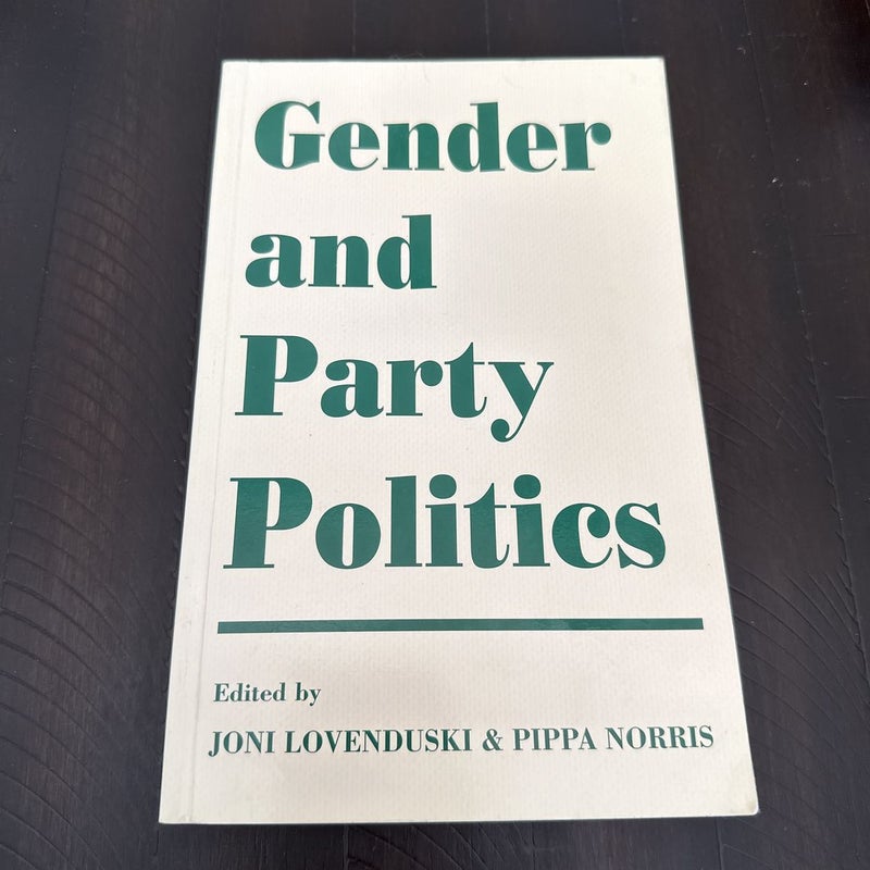 Gender and Party Politics