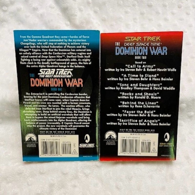 Star Trek The Dominion War Complete Books 1-4