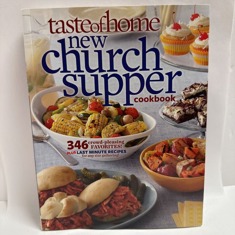 Taste of Home New Church Supper Cookbook