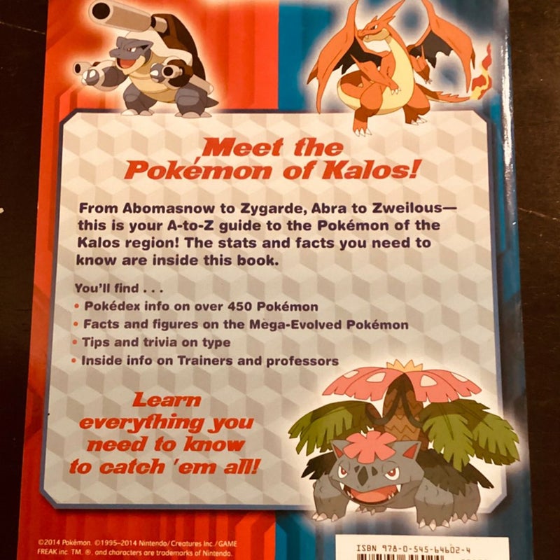 Pokemon: Kalos Region Handbook