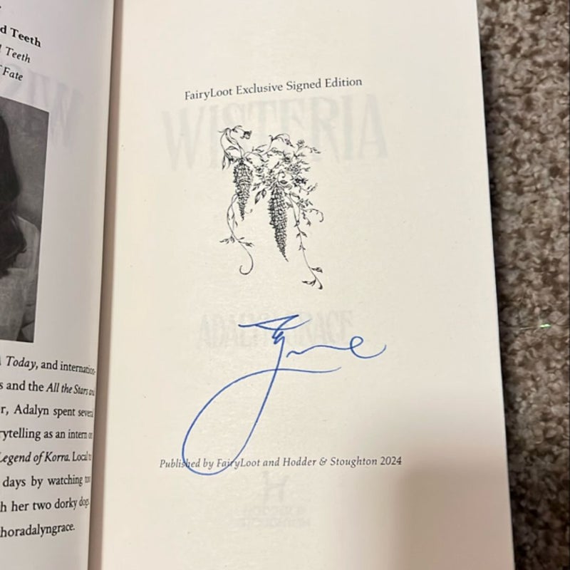 Wisteria - FairyLoot - Signed