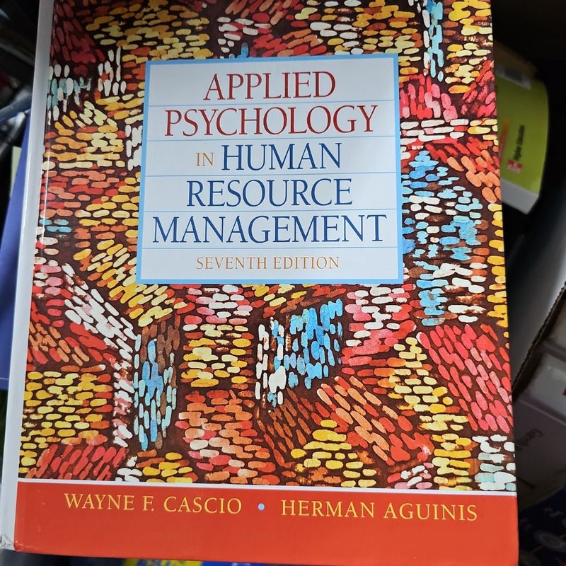 Applied Psychology in Human Resource Management