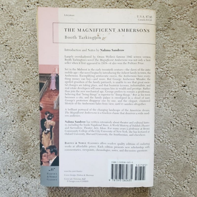 The Magnificent Ambersons (1st Barnes & Noble Classics Printing, 2005)