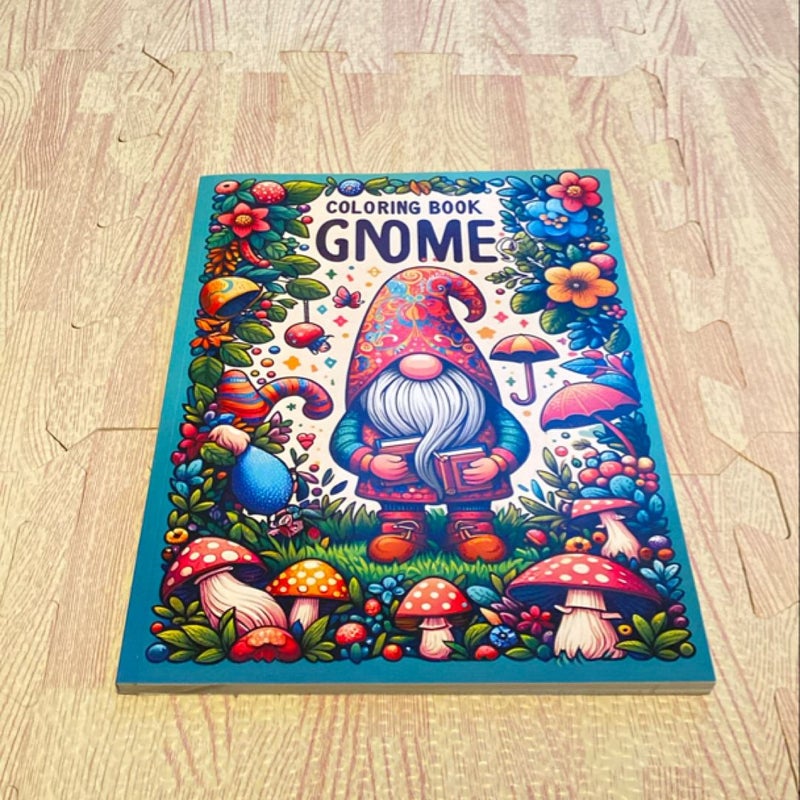 Coloring Book Gnomes