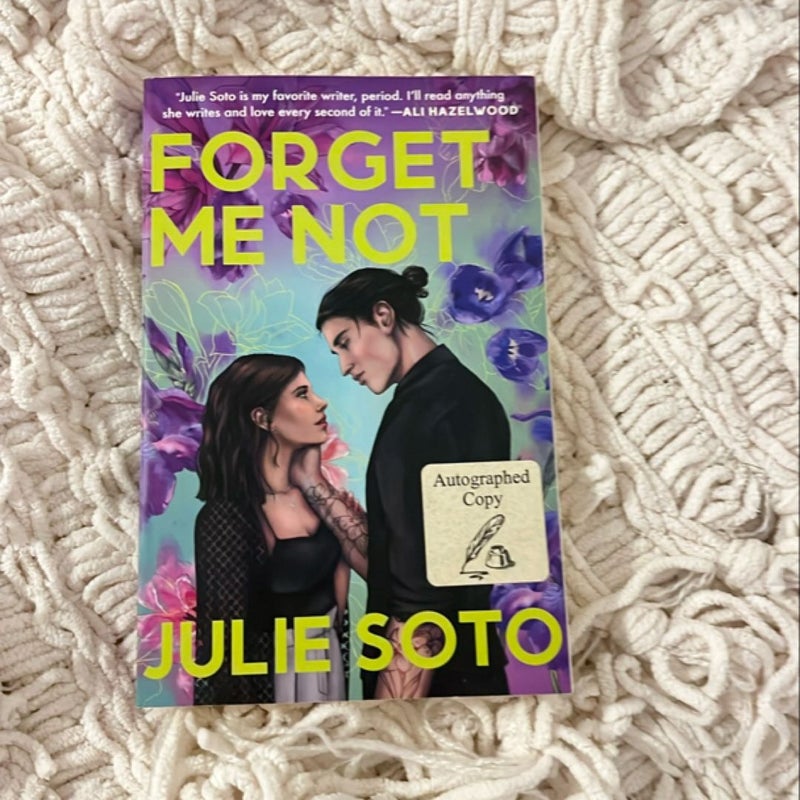 Forget Me Not - Signed Copy 