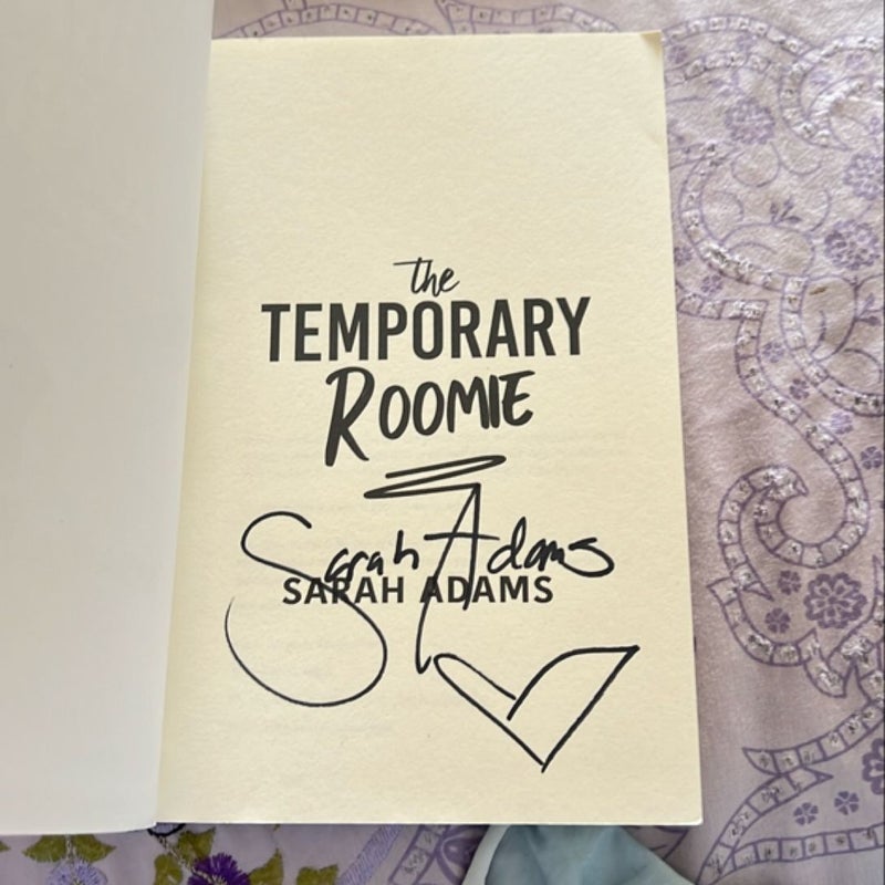 The Temporary Roomie SIGNED INDI COPY
