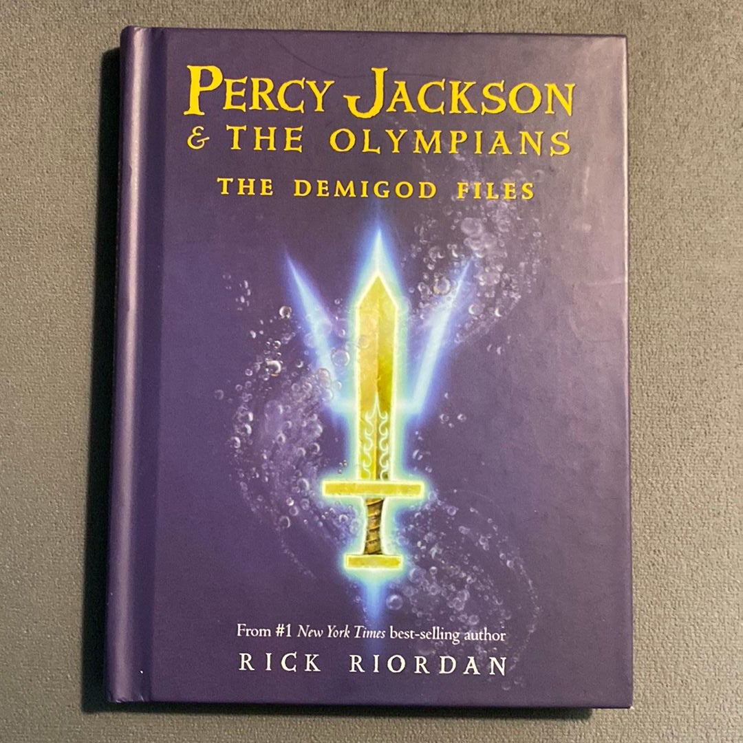 Percy Jackson the Demigod Files by Rick Riordan, Hardcover Pangobooks